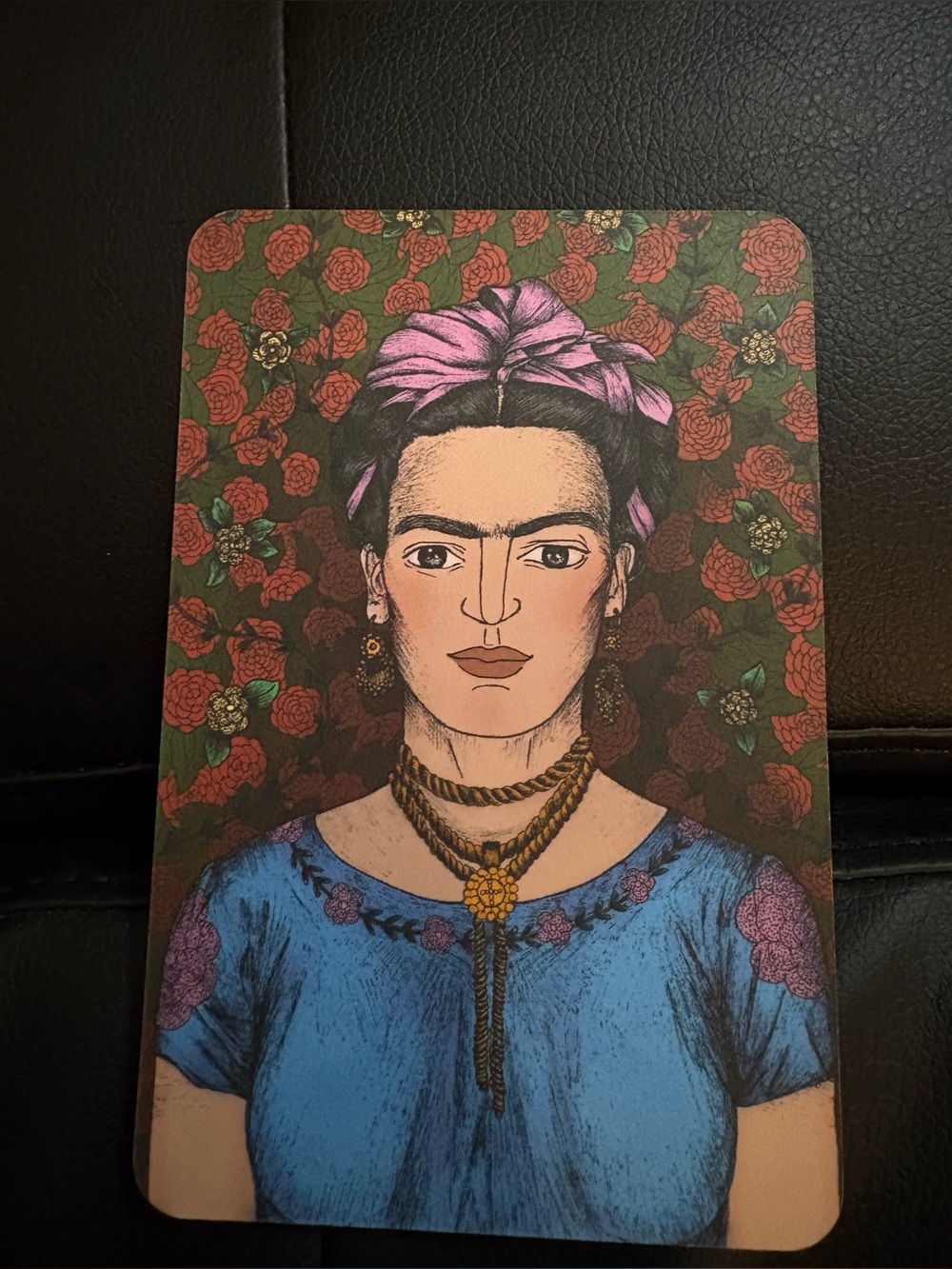 Frida Kahlo Art Post Card
